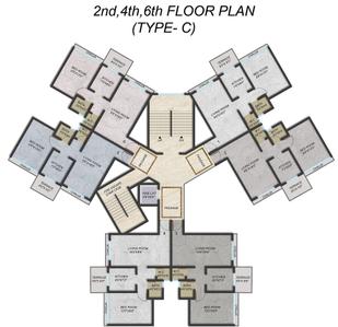 Project Image of 455.0 - 624.0 Sq.ft 1 BHK Apartment for buy in Shamiks Ashtavinayak First Phase