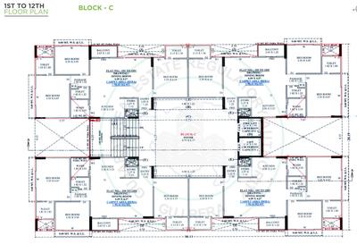 Project Image of 697.5 - 973.38 Sq.ft 2 BHK Apartment for buy in East Ebony