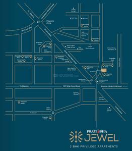 Project Image of 1223.0 - 1333.0 Sq.ft 2 BHK Apartment for buy in Prayosha Jewel