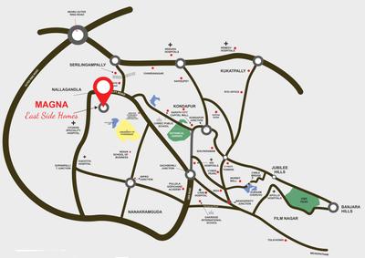 Project Image of 1189.95 - 1500.92 Sq.ft 2 BHK Apartment for buy in Magna East Side Phase 2