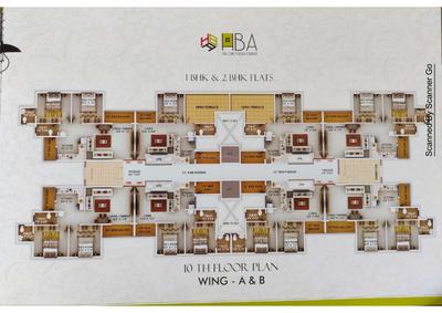 Project Image of 303.11 - 578.34 Sq.ft 1 RK Apartment for buy in HBA Park