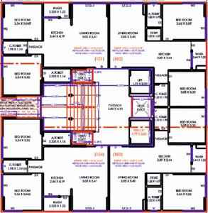 Project Image of 599.55 - 626.78 Sq.ft 2 BHK Apartment for buy in Tulsi Pragati Heritage