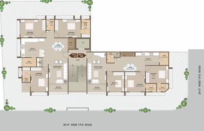Project Image of 965.0 - 1160.0 Sq.ft 3 BHK Apartment for buy in Shivam Bhagirath Block 1