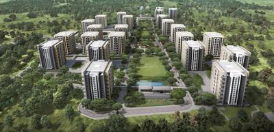 Project Image of 353.0 - 438.0 Sq.ft 1 BHK Apartment for buy in Enerrgia Skyi Manas Lake Phase III