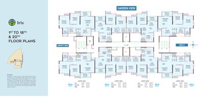 Project Image of 397.3 - 673.71 Sq.ft 1 BHK Apartment for buy in The Cliff Garden Phase 2A