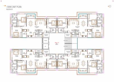 Project Image of 1144.96 - 1663.89 Sq.ft 3 BHK Apartment for buy in Shreeji Sweven By Signature