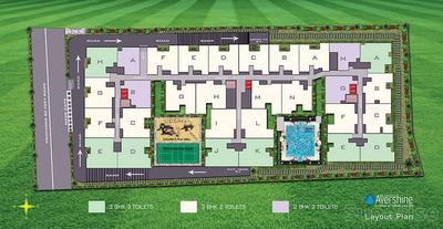 Project Image of 658.0 - 1026.0 Sq.ft 2 BHK Apartment for buy in MJ Avershine