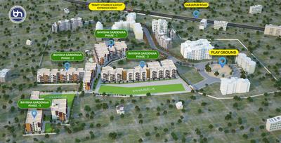 Project Image of 633.0 - 1347.0 Sq.ft 1 BHK Apartment for buy in Bhavisha Gardeniaa Phase 3