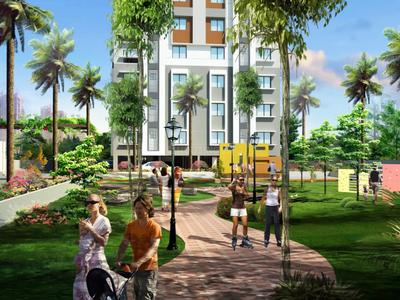 Project Image of 530.0 - 1150.0 Sq.ft 1 BHK Apartment for buy in Om Swastik Estcon Platinum Paradise