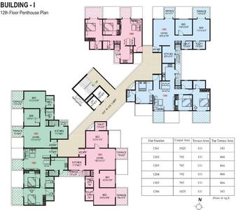 Project Image of 1302 Sq.ft 3 BHK Apartment / Flat for sale in Wakad for Rs. 12912322