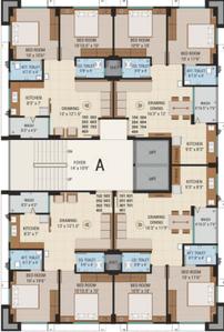 Project Image of 342.83 - 576.19 Sq.ft 1 BHK Apartment for buy in Shree Hari Astha Unnati