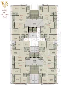 Project Image of 1530.0 - 2025.0 Sq.ft 2 BHK Apartment for buy in Parshwa Victoria Elegance