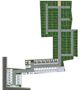 Right Hakim Garden Plots Layout Plan 1