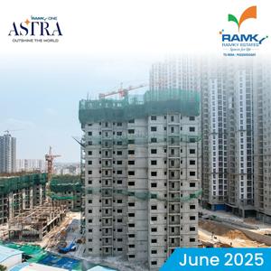 Project Image of 1720.0 - 2460.0 Sq.ft 3 BHK Apartment for buy in Ramky One Astra