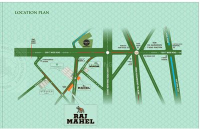 Project Image of 1013.31 - 1830.3 Sq.ft Residential Plot Plot for buy in Raj Mahel