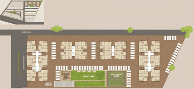 Project Image of 874.0 - 894.0 Sq.ft 3 BHK Apartment for buy in M J Pavilion Heights II