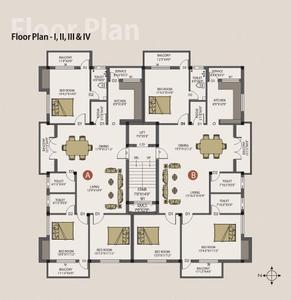 Project Image of 1550.0 - 1696.0 Sq.ft 3 BHK Apartment for buy in Poomalai Dhanyaa