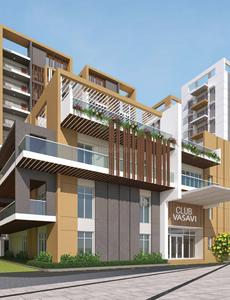 Project Image of 0.0 - 1159.92 Sq.ft 2 BHK Apartment for buy in Vasavi Nandanavanam Block B