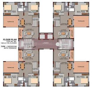Project Image of 1090.0 - 1275.0 Sq.ft 2 BHK Apartment for buy in Bengal Greenfield Heights