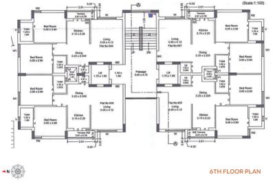 Project Image of 523.02 - 538.09 Sq.ft 2 BHK Apartment for buy in Flora Unique