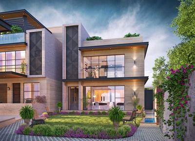 Project Image of 1536.0 - 1739.2 Sq.ft 4 BHK Villa for buy in Vraj Green Leaf 16