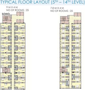 Project Image of 742 Sq.ft 1 BHK Studio for sale in Sector 66 for Rs. 8300000