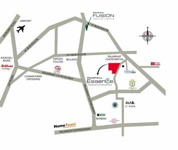 Project Image of 1515 Sq.ft 3 BHK Apartment / Flat for sale in Rajarhat for Rs. 8000000