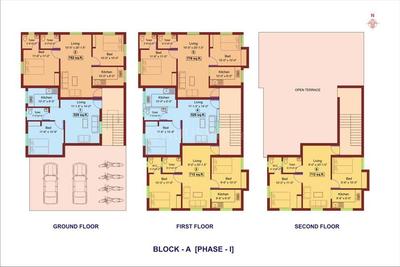 Project Image of 495.0 - 762.0 Sq.ft 1 BHK Apartment for buy in SP Shyams Rivieraa