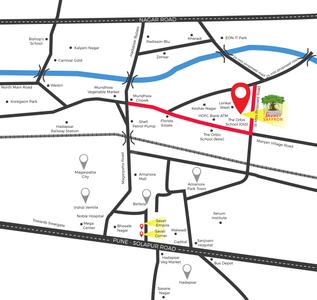 Project Image of 559.0 - 760.0 Sq.ft 1 BHK Apartment for buy in Saptsiddhi Savali Saffron Phase I