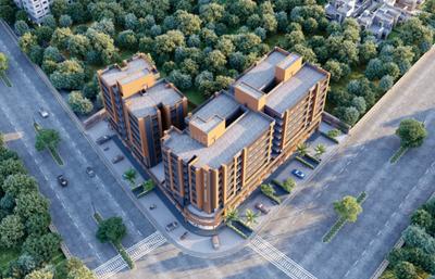 Maple Green Residency Tower A to D Elevation 1