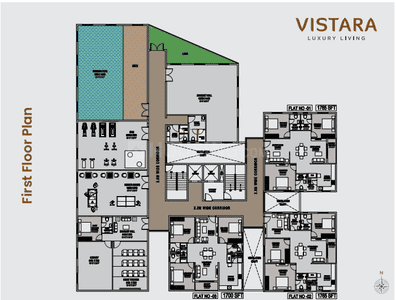 Project Image of 1176.0 - 1765.0 Sq.ft 3 BHK Apartment for buy in Manvitha Vistara