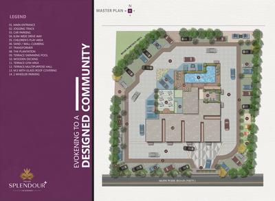 Project Image of 547.0 - 844.0 Sq.ft 2 BHK Apartment for buy in Triaxis Splendour Plus