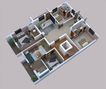Premalathas DSP Anjalai Avenue Anjalai Avenue Cluster Plan from 1st to 3rd Floor 1
