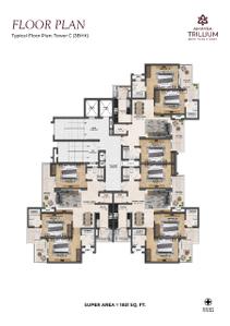 Project Image of 1767.0 - 2704.0 Sq.ft 3 BHK Apartment for buy in Amayra Trillium