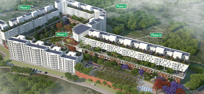 Project Image of 615.8 - 3026.38 Sq.ft 2 BHK Apartment for buy in Rishabh The Parksyde Phase V