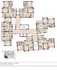 Project Image of 814.0 - 1876.0 Sq.ft 1 BHK Apartment for buy in Nayantara Presidency