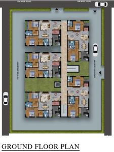 Project Image of 1390.0 - 1425.0 Sq.ft 2 BHK Apartment for buy in Rudraksh Lake Breeze Seshadri