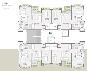 Project Image of 757.78 - 1141.94 Sq.ft 2 BHK Apartment for buy in Pioneer Gm Heaven