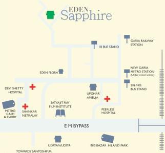 Project Image of 1263.0 - 1498.0 Sq.ft 3 BHK Apartment for buy in Eden Moore