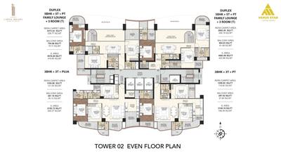 Project Image of 1722.9 - 4591.25 Sq.ft 3 BHK Apartment for buy in Venus Capital Heights