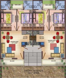 Project Image of 0.0 - 860.0 Sq.ft 2 BHK Apartment for buy in Comfy Homes