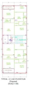 Project Image of 0.0 - 1242.16 Sq.ft 2 BHK Apartment for buy in Sai Anandamai Block A