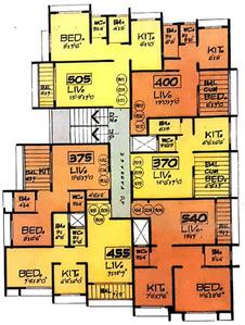 Project Image of 315.0 - 540.0 Sq.ft 1 RK Apartment for buy in Skyway Shree Sadguru Kripa Das Apartment