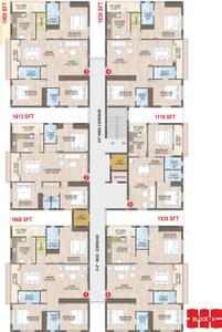 Project Image of 1119.0 - 1968.0 Sq.ft 2 BHK Apartment for buy in Mahidhara Xeno Platina