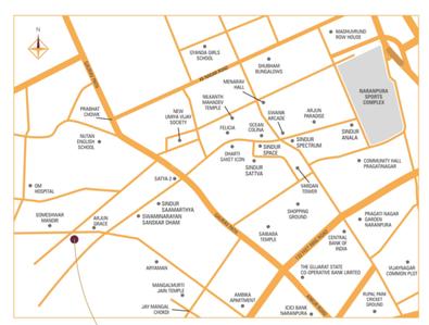 Project Image of 0.0 - 1061.21 Sq.ft 3 BHK Apartment for buy in C N Sindur Sparsh