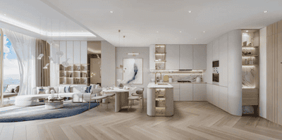 Project Image of 943.0 - 2058.0 Sq.ft 1 BHK Apartment for buy in Imtiaz Sunset Bay 4