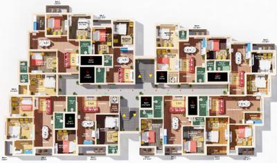 Project Image of 802.0 - 1161.0 Sq.ft 2 BHK Apartment for buy in Bricks Heights