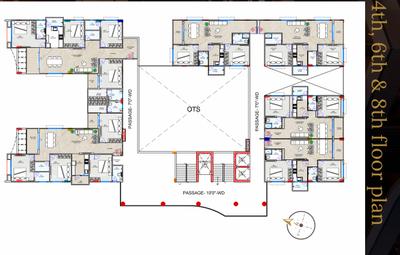 Project Image of 1704 Sq.ft 4 BHK Apartment / Flat for sale in Navlakha for Rs. 14400000