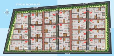 Project Image of 1179.0 - 1593.0 Sq.ft 2 BHK Apartment for buy in Trishul Happy Homes Trikuta
