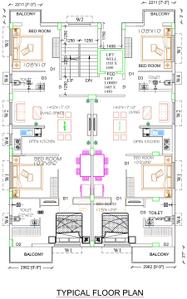 Project Image of 0.0 - 1250.0 Sq.ft 3 BHK Apartment for buy in Pilarix R K Apartment